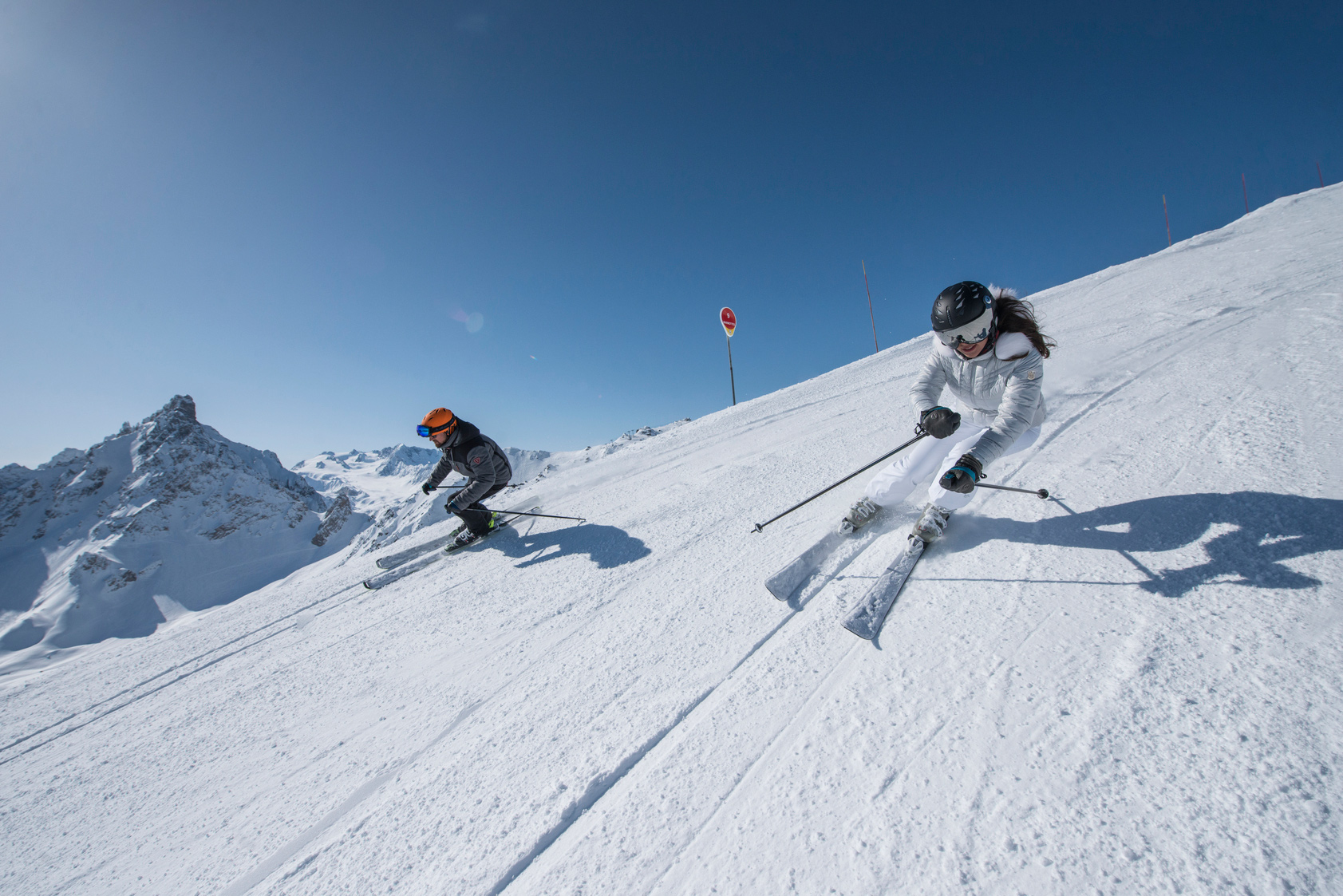 Nos pistes de ski préférées à Courchevel et Les Gets